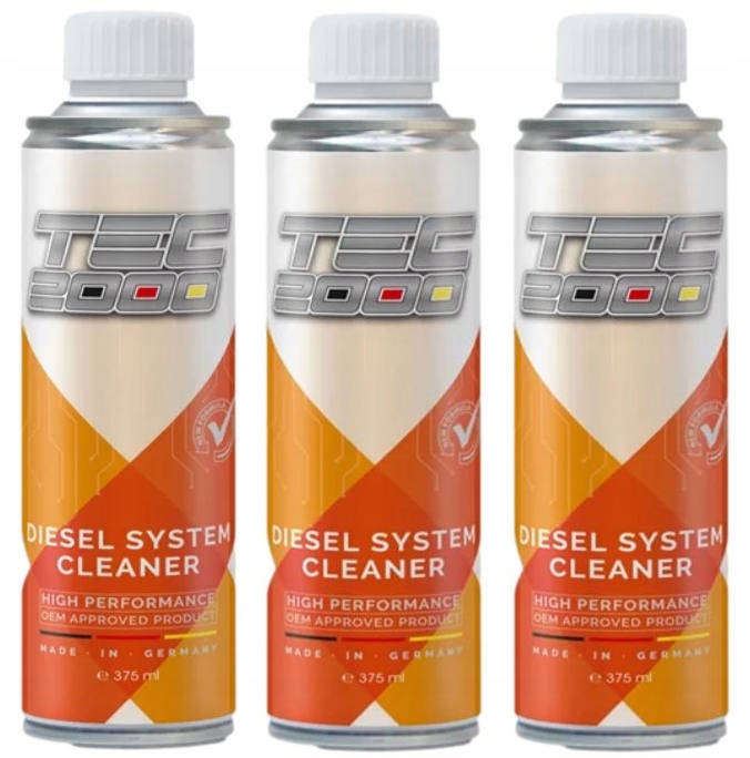 TEC-2000 TEC2000 3 X Diesel System Cleaner Doplnok K Dieselu 375 ml Tecdsc