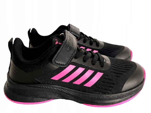 Sportowe Buty Dla Dziewczynki Nela Czarne Z Różowymi Wstawkami 36