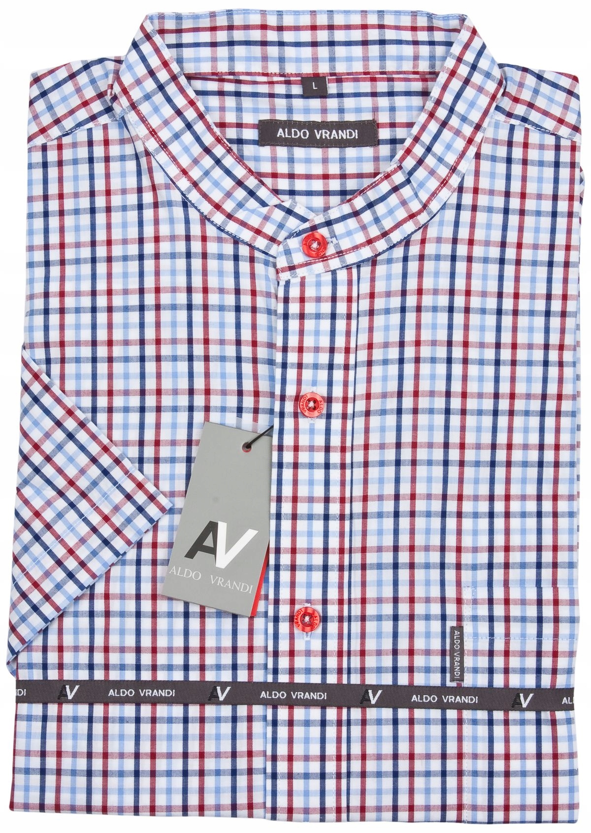 

koszula Aldo Vrandi stójka Baw100%_3XL/48_130
