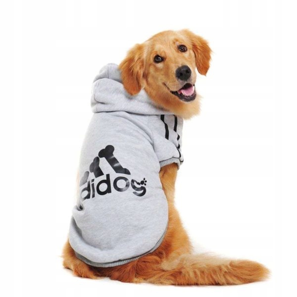 Levně Tepláková mikina pro psa Adidog Šedá 7XL