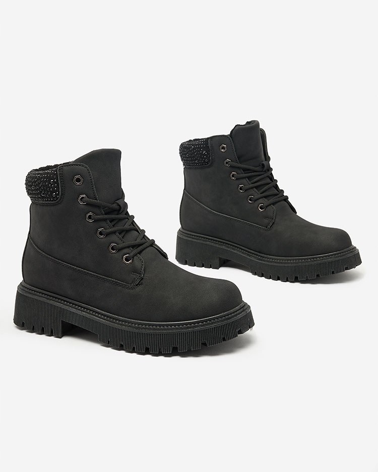 CZARNE TRAPERY DAMSKIE KARAMELLIA 39 Płeć kobieta