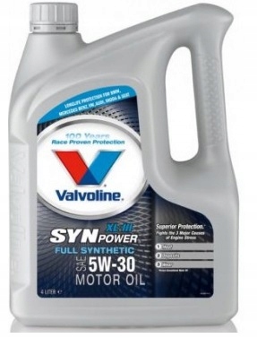 

Olej Valvoline 5W30 Synpower 4L