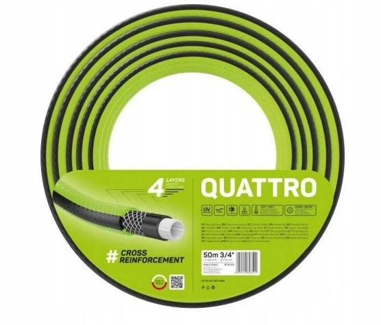 Cellfast Wąż ogrodowy 50m Quattro 3/4'' 10-073