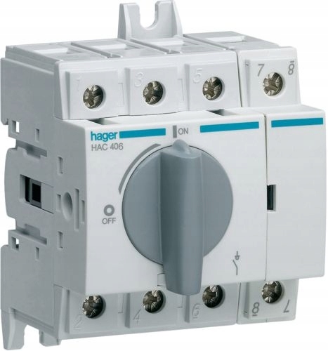 Izolační odpojovač HAC406 63A 4P Hager