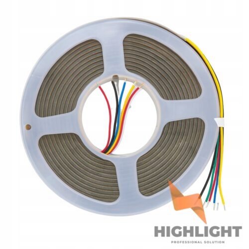 Cob Led pásik Rgb+cct IP67 24V 16W IP67 vodotesný Neónový pásik 5 metrov