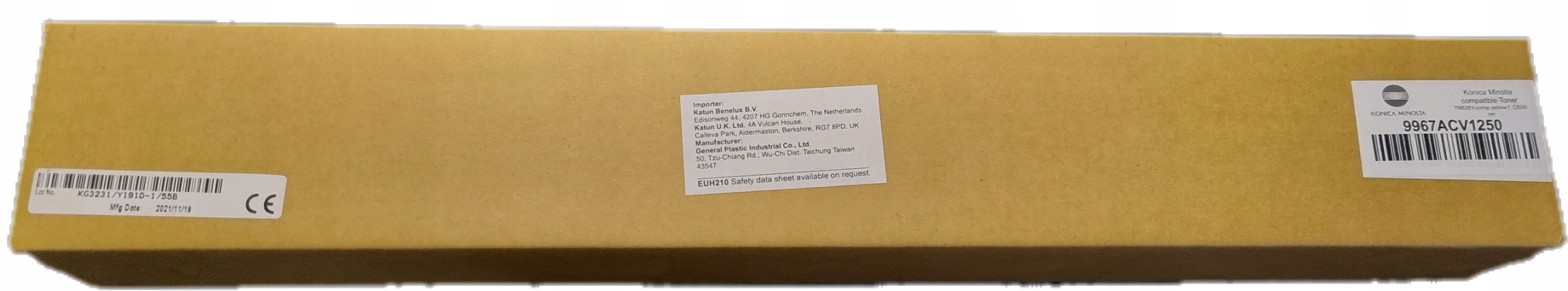 Toner Katun pro TN-626Y do Konica Minolta bizhub C450i C550i C650i