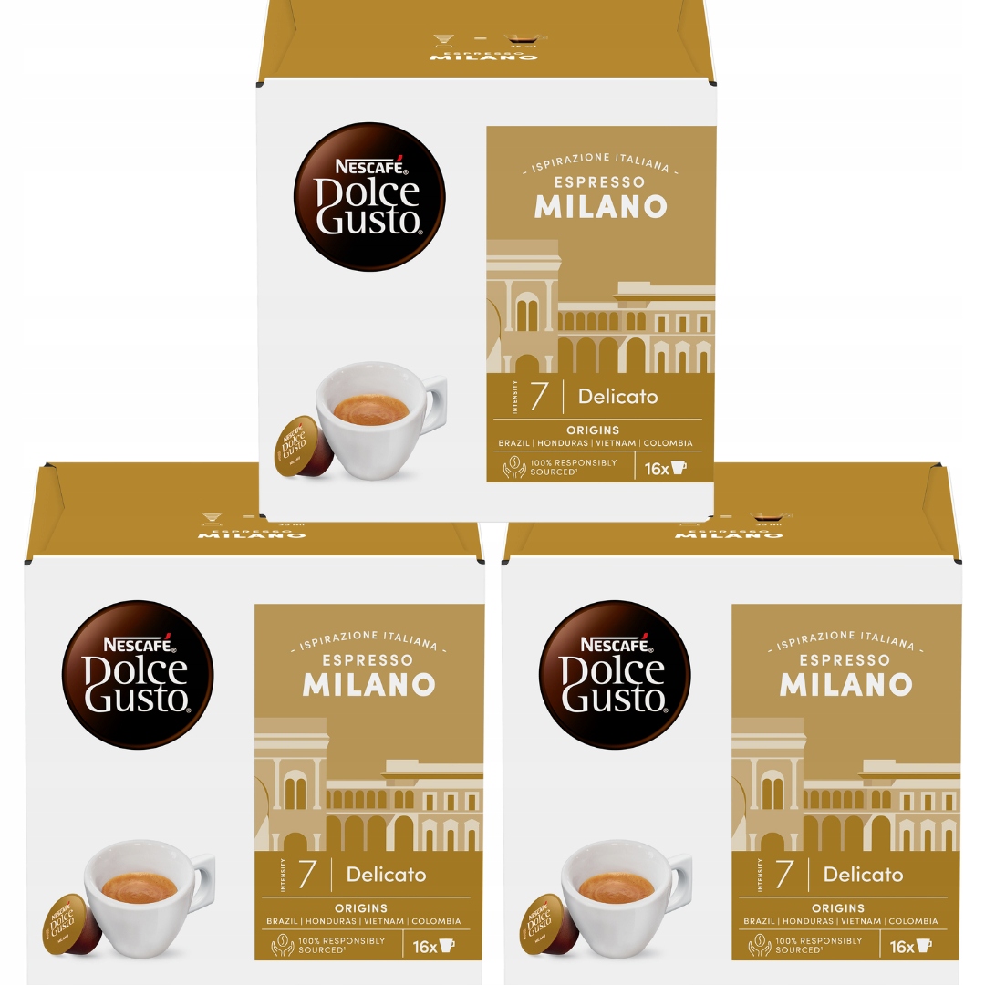 Nescafe Dolce Gusto Espresso Milano 3x 16 kapsułek