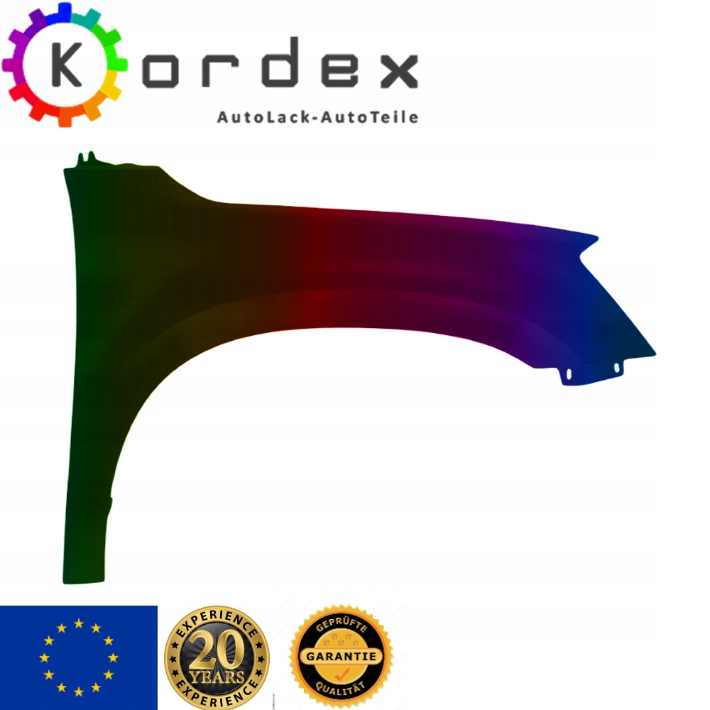 Blatník Škoda Yeti Každá Libovolná Barva 09-13 Pravý Přední