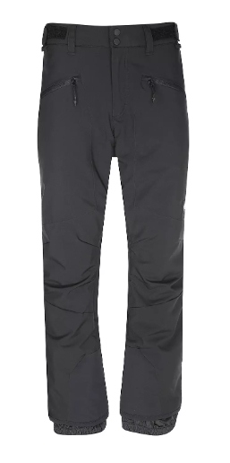 Quiksilver Pánské snowboardové lyžařské černé kalhoty Boundry Pt Xs