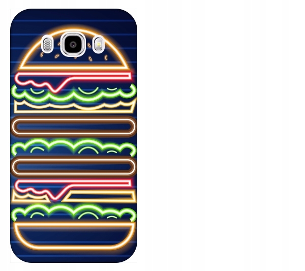 

Etui pokrowiec Samsung Galaxy J5 2016 Neon burger