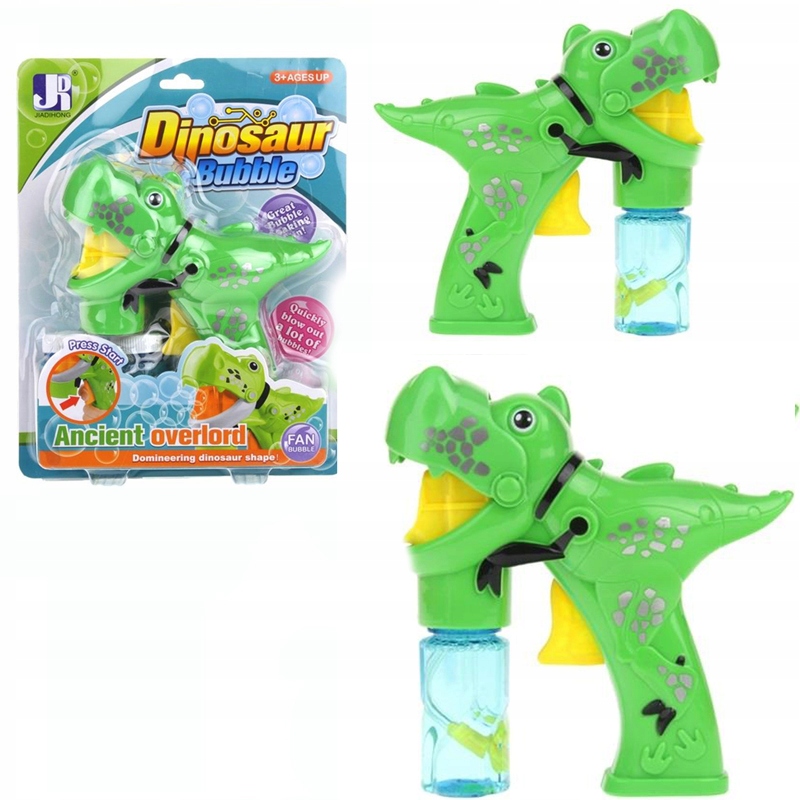 

Pistolet na bańki Dinozaur manualny