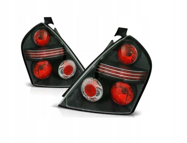 LAMPY TYLNE DO FIATA STILO 10.01-07 3D BLACK