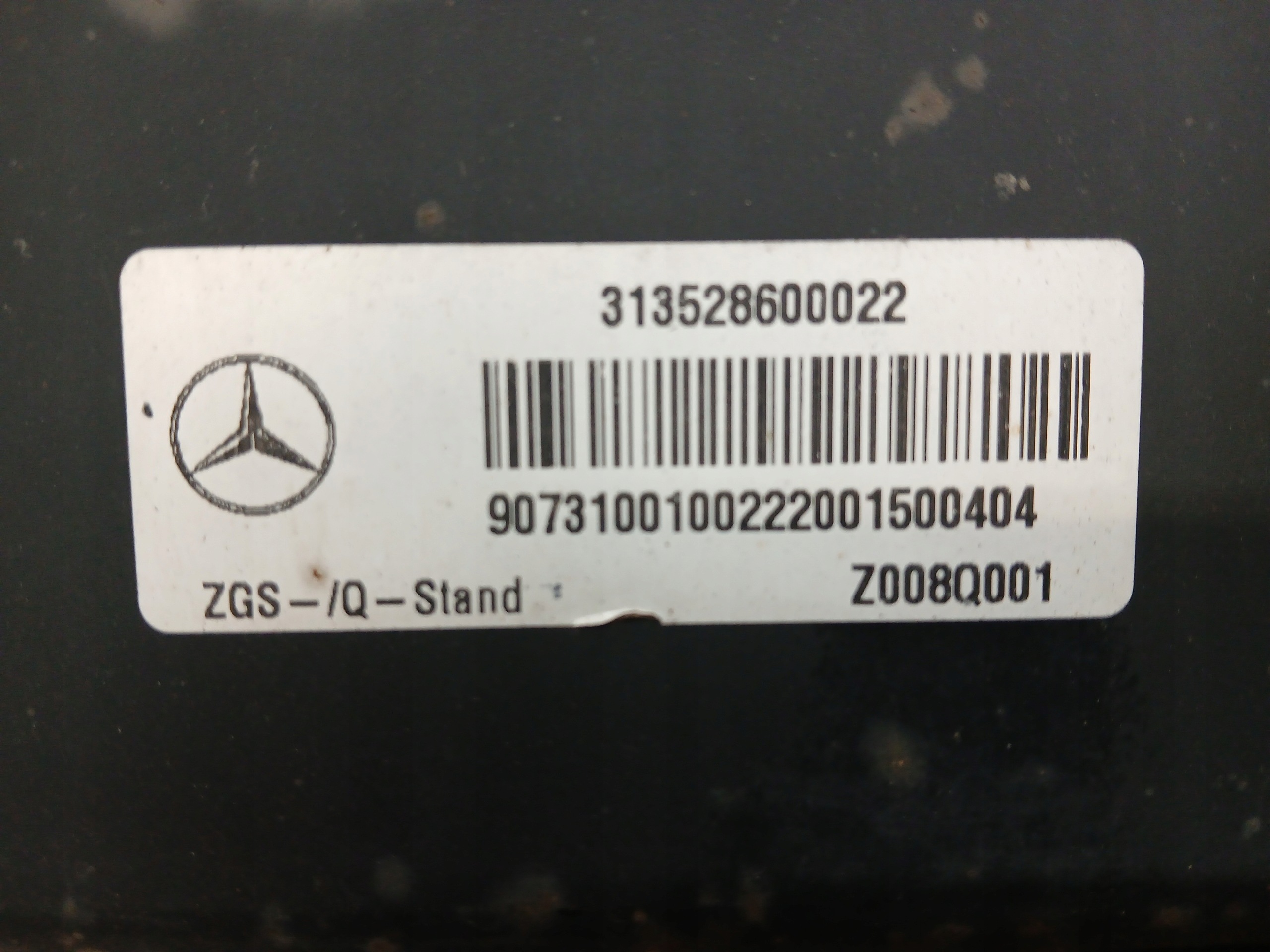 tow MERCEDES SPRINTER W907 W910 A9073100100