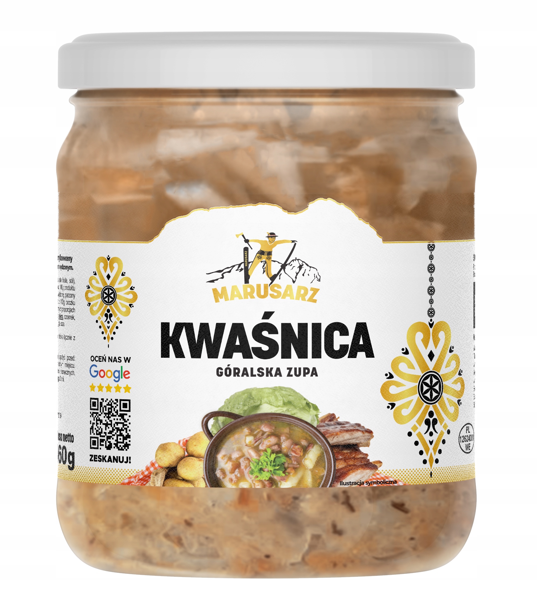 Levně 3x GórWit Kwaśnica Góralská 460g Polévka