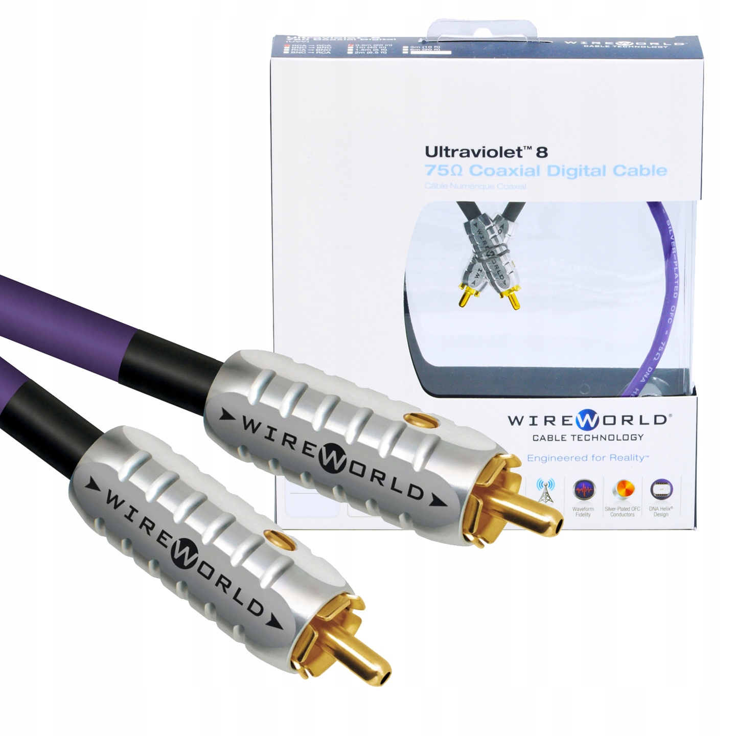 

Kabel Coaxial Rca Wireworld Ultraviolet 8 75OHM 1m