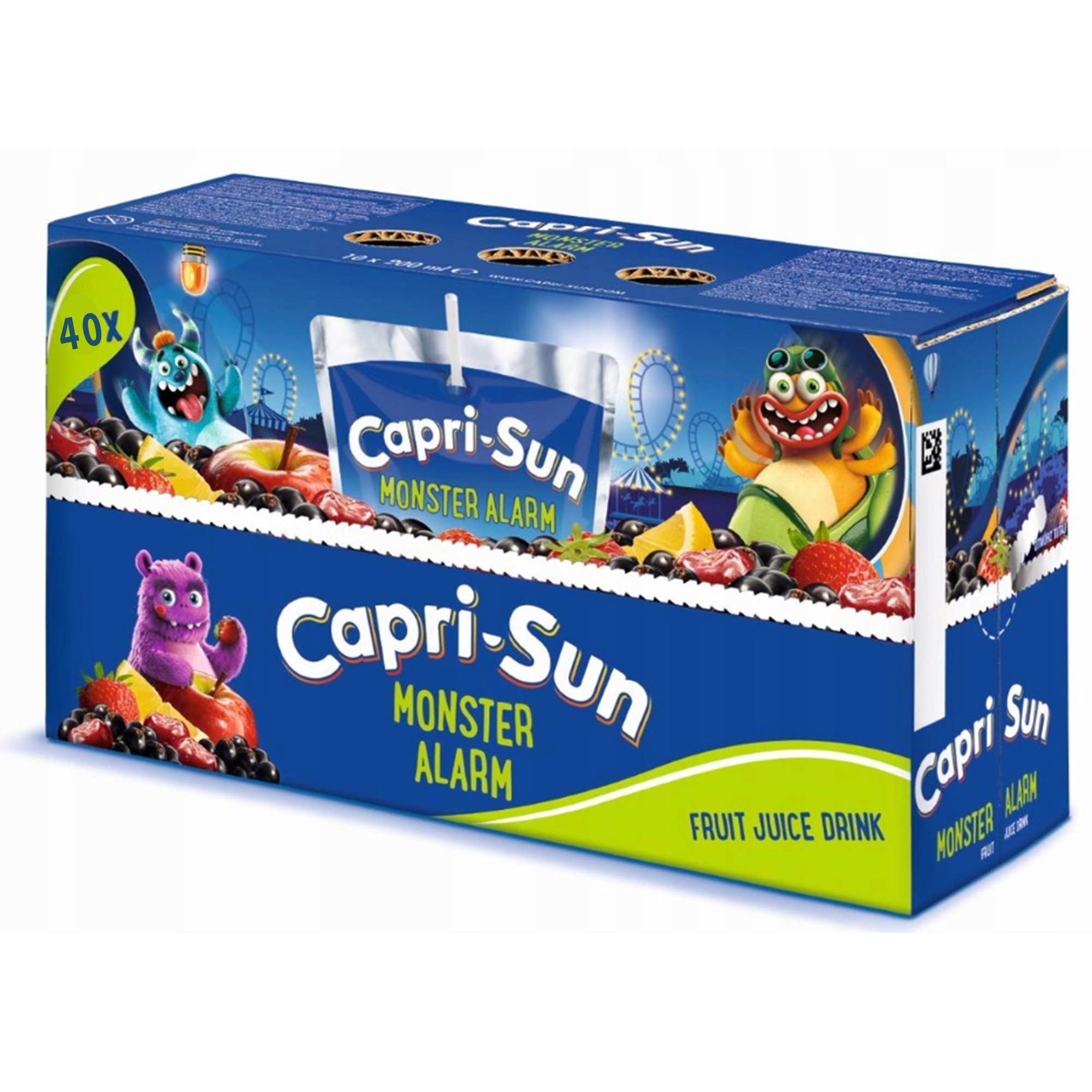 Levně Capri-Sun Ovocný nápoj monster Alarm 200 Ml 40 ks