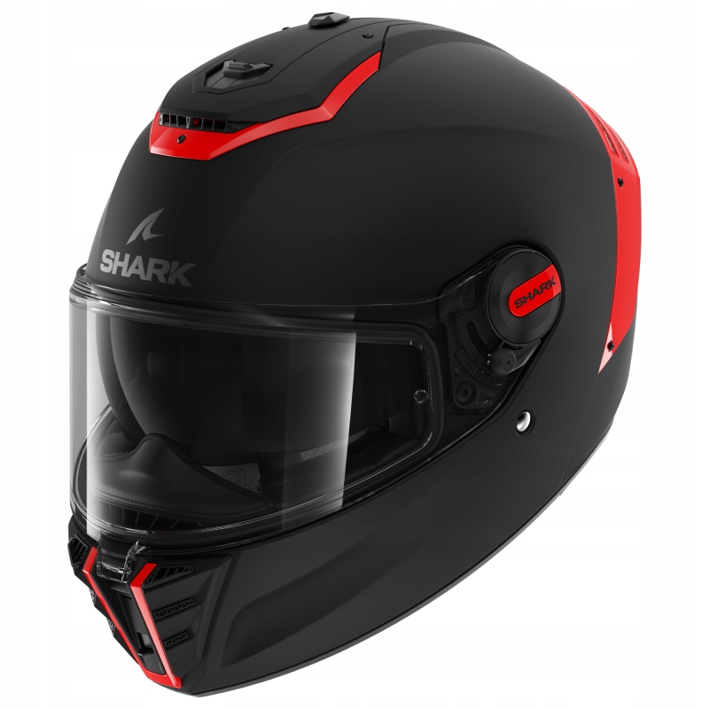 Integrálna Motokárová Prilba Shark Spartan Sp Čierna Červená