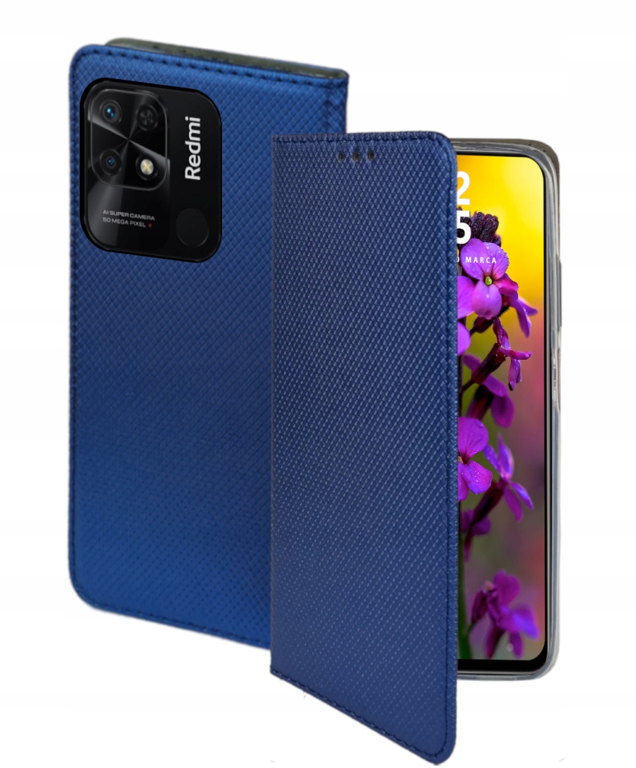 

Etui do Redmi 10C Portfel Magnetyczny Szkło