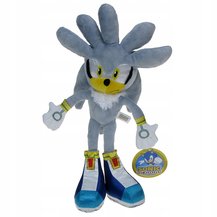 

Sonic the Hedgehog maskotka Silver 37cm (106117)