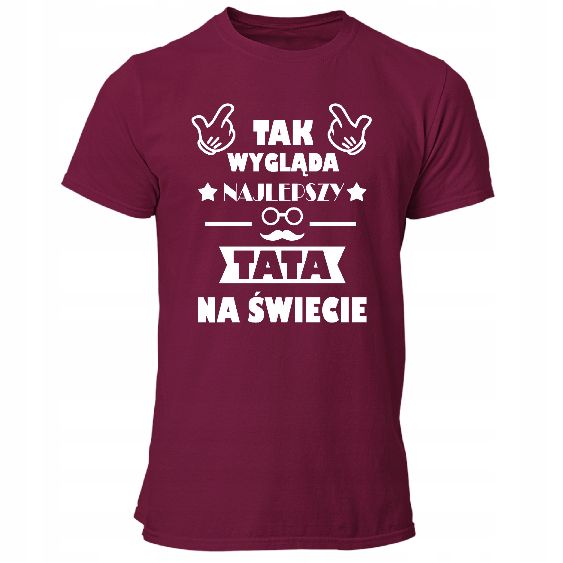 

Bluzka Tshirt Prezent Najlepszy Tata Mąż Ojciec