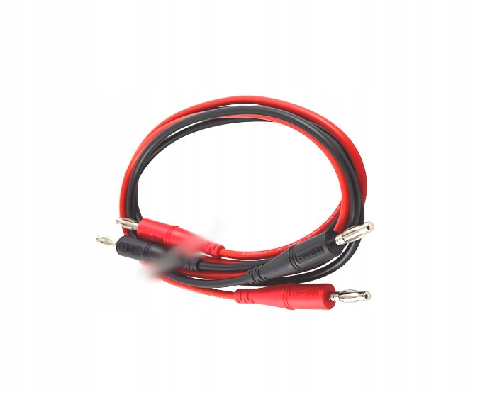 Przyłącze pomiarowe wtyki banan 1m