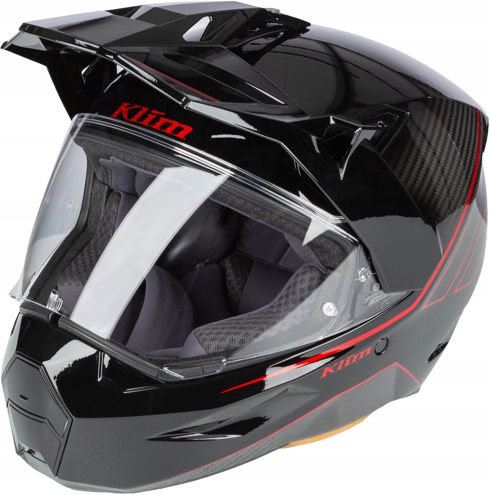 Prilba Klim X1 Alpha Lg Quanta Gloss Black Fiery Red