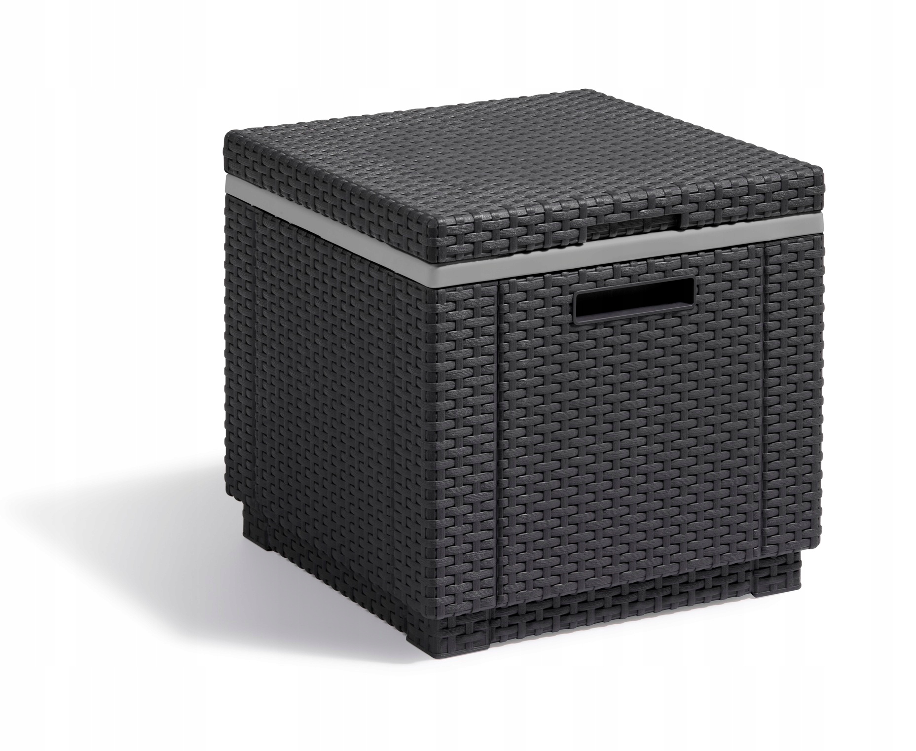 Lodówka ogrodowa siedzisko ICE CUBE Keter antracyt