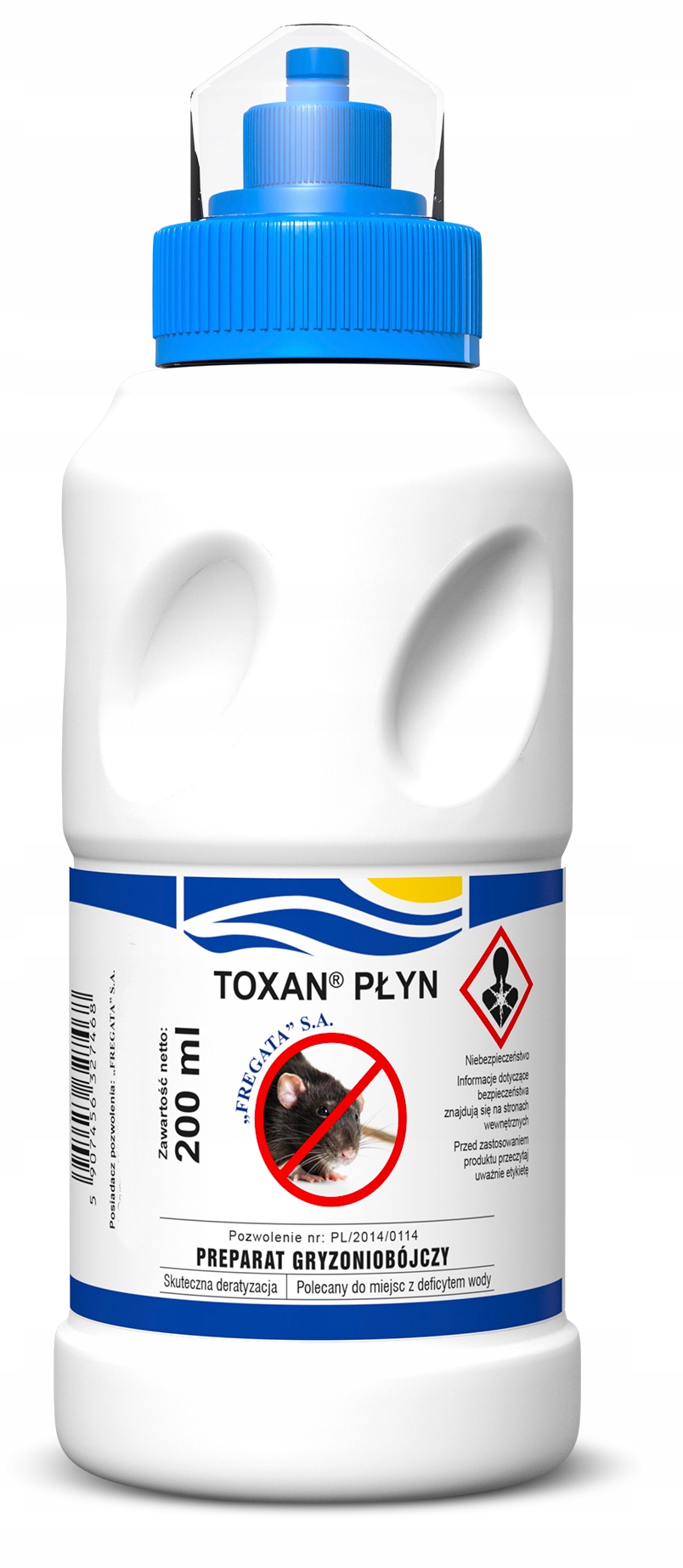 

Toxan Trutka Trucizna Na Myszy Szczury Płyn 200ML