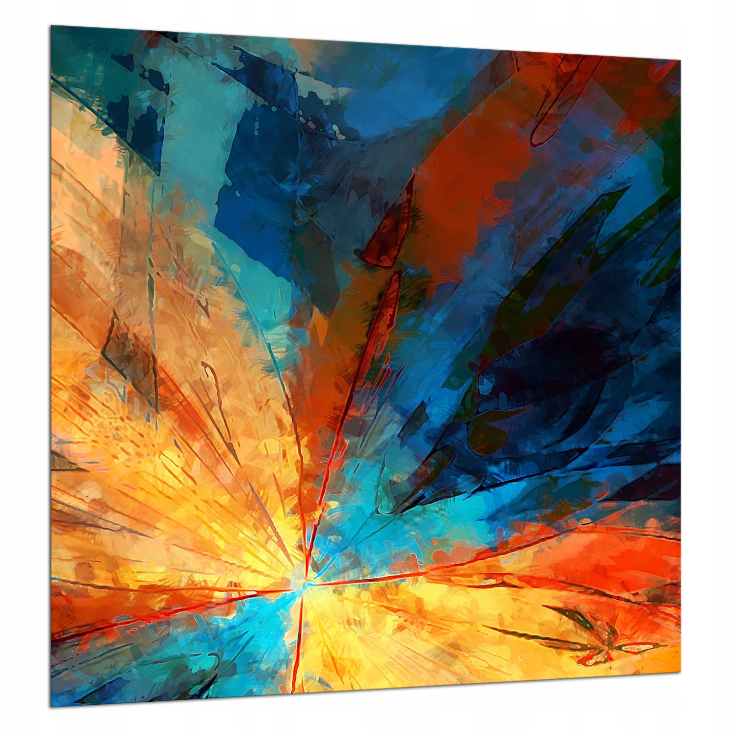 Ochranný Skleněný Panel Do Kuchyně 60x65 Obraz Lacobel 7v1