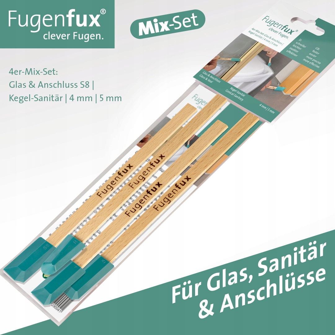 Fugenfux Mix zestaw szpachli do silikonu