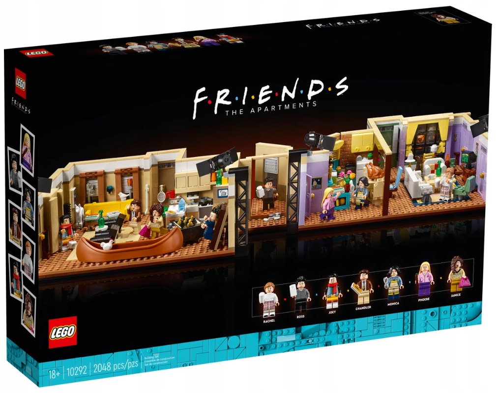 LEGO 10292 Mieszkania z serialu Przyjaciele