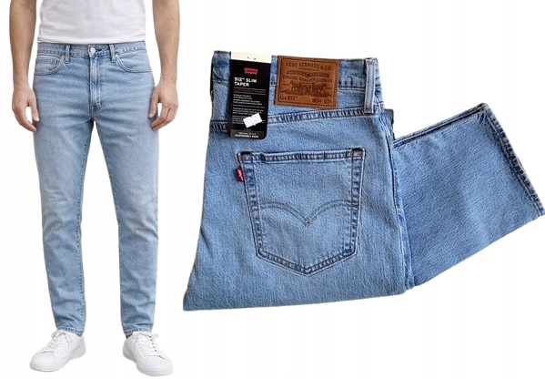 pánské džínové kalhoty Levi's 512 Slim Taper W34 L34 34x34 Premium