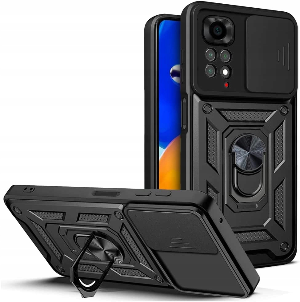 

Etui do Xiaomi Redmi Note 11 Defender Slide +szkło
