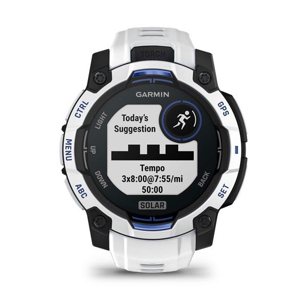 Смарт-часы GARMIN Instinct 3 45mm SOLAR Whitestone