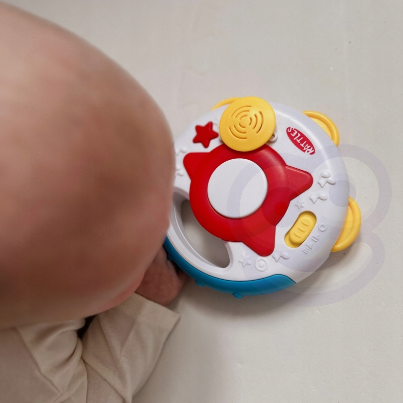 INTERAKTYWNA ZABAWKA MUZYCZNA TAMBURYN Wiek dziecka 2 lata +