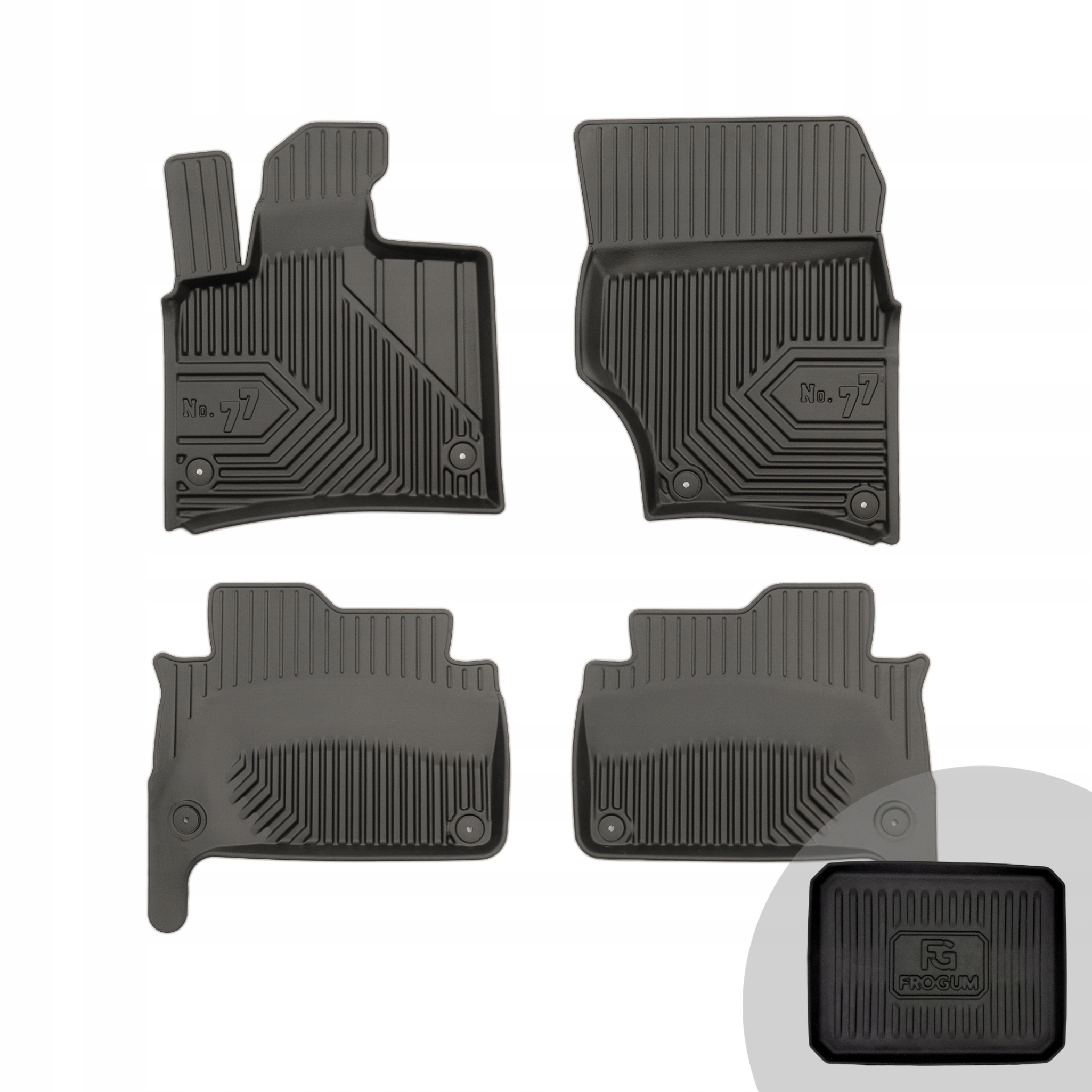 Frogum Koberce do auta pro Audi Q7 I 2005-2015