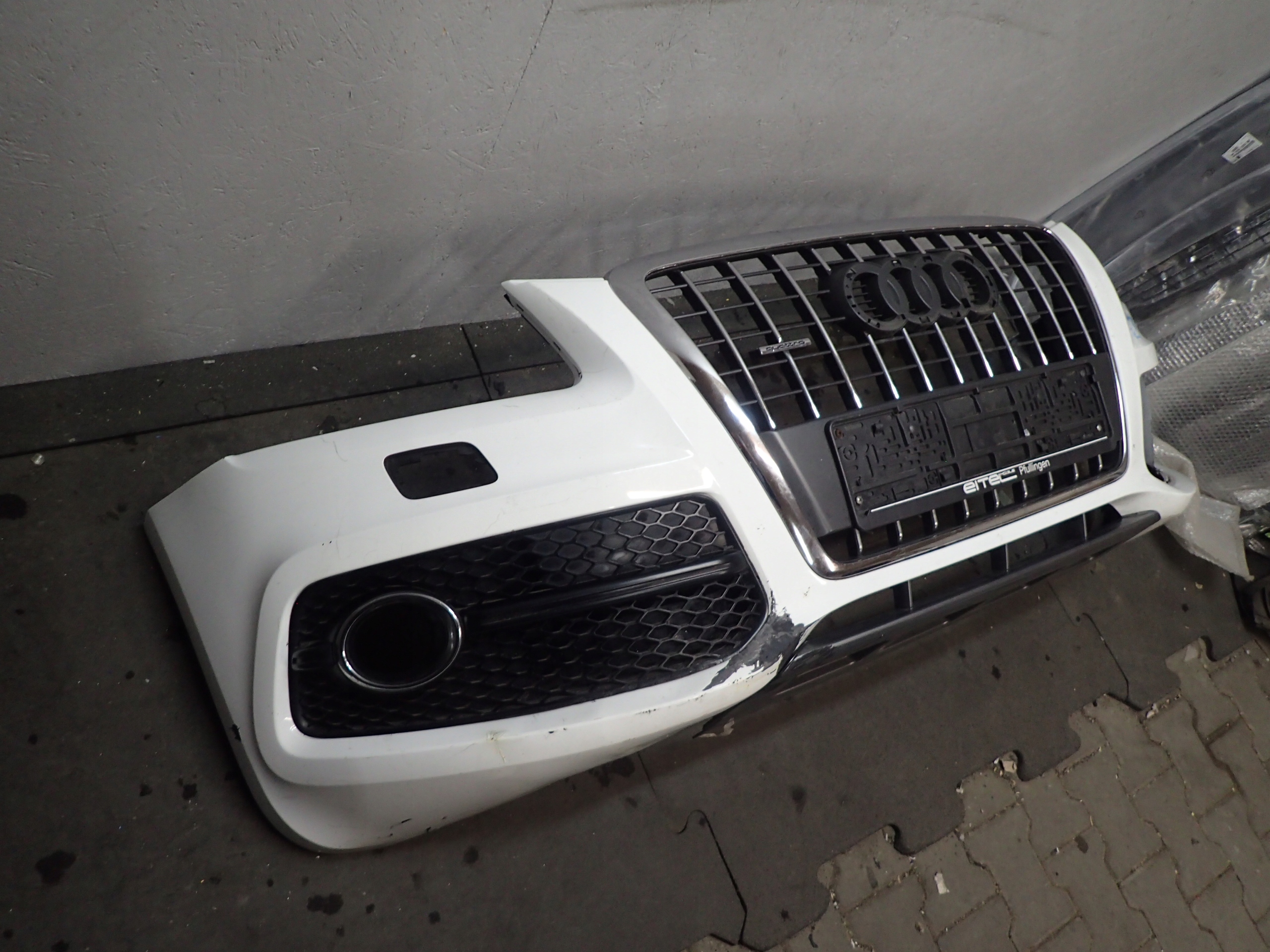 bumper front AUDI Q5 08-12 S LINE