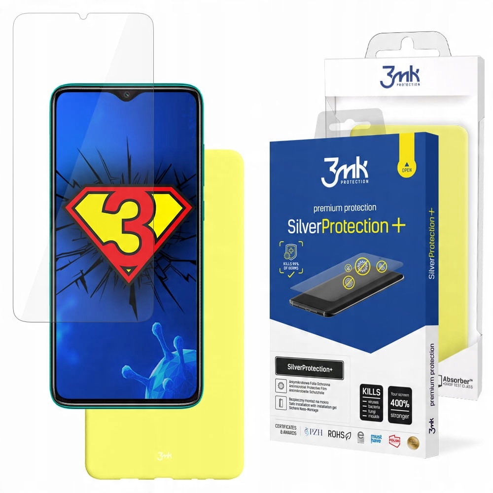 

Folia hydrożelowa + Etui 3mk do Redmi Note 8 Pro