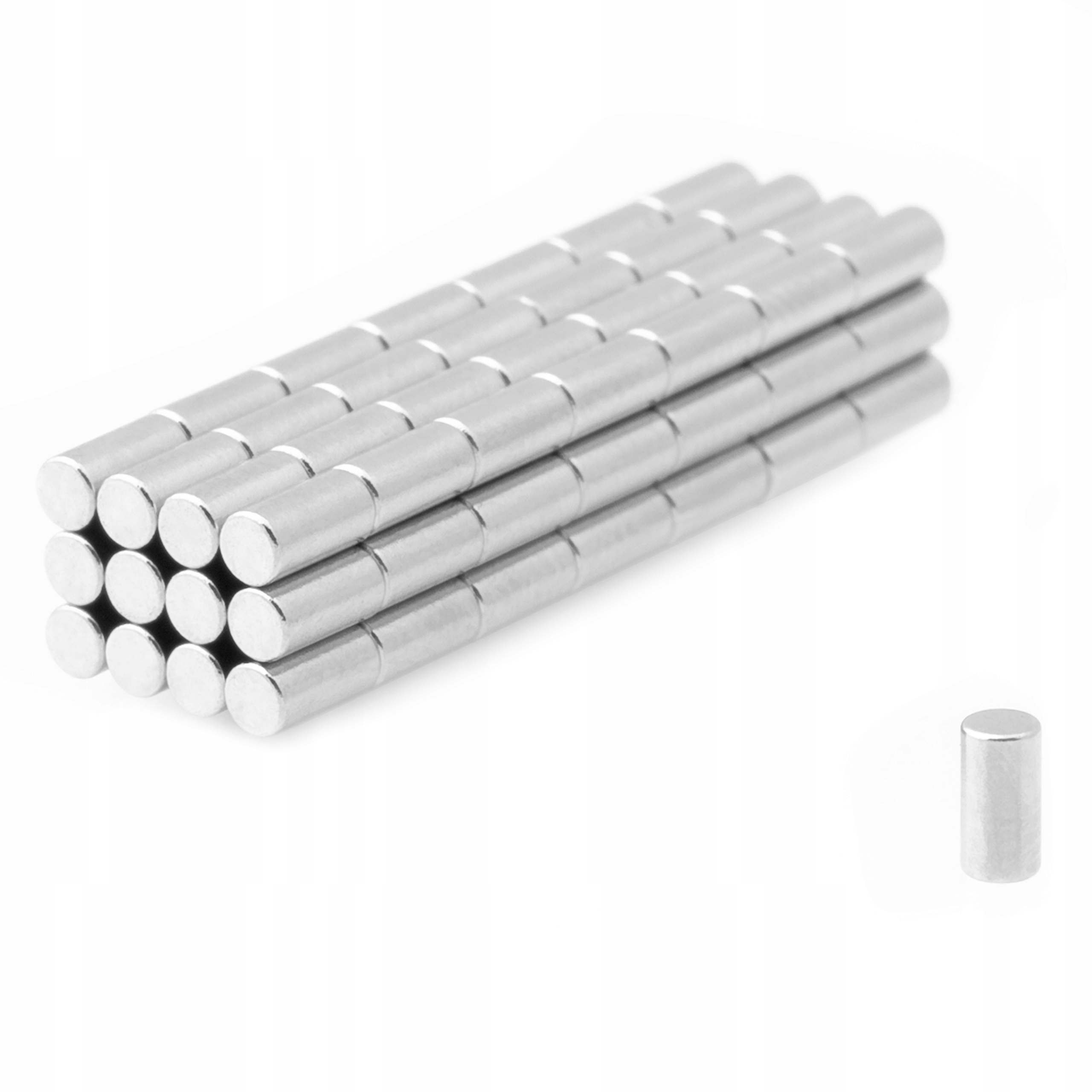

Mocny Magnes Neodymowy Walcowy 2x3 kpl. 100 szt.