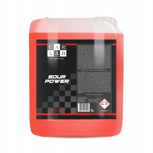 Carlab Sour Power 5L 2w1 kwaśny szampon i piana aktywna