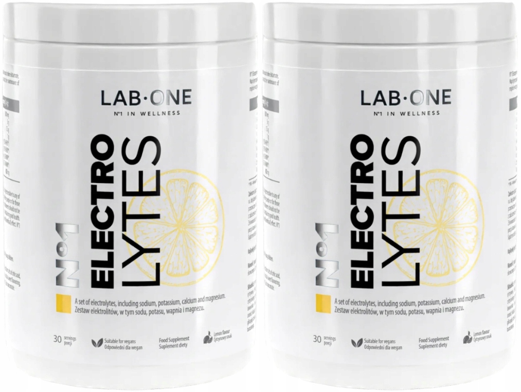 Lab One N°1 Electrolytes Hydratace Svaly Sada elektrolytů 2 x 420 g