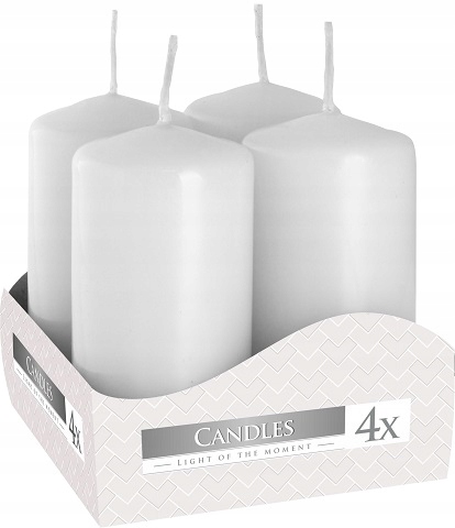 

Bispol Świece Wotywne walec sw40/80 A'4 Białe