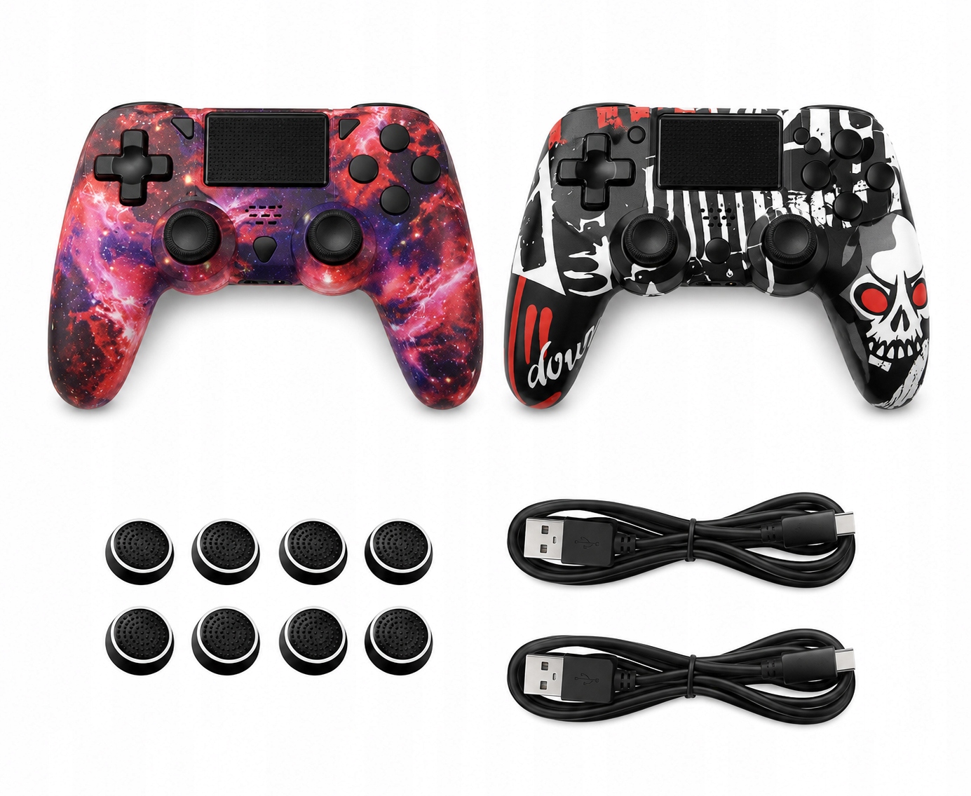 Bezprzewodowy Pad Double Shock 2SZT Zamienniki Gamepad