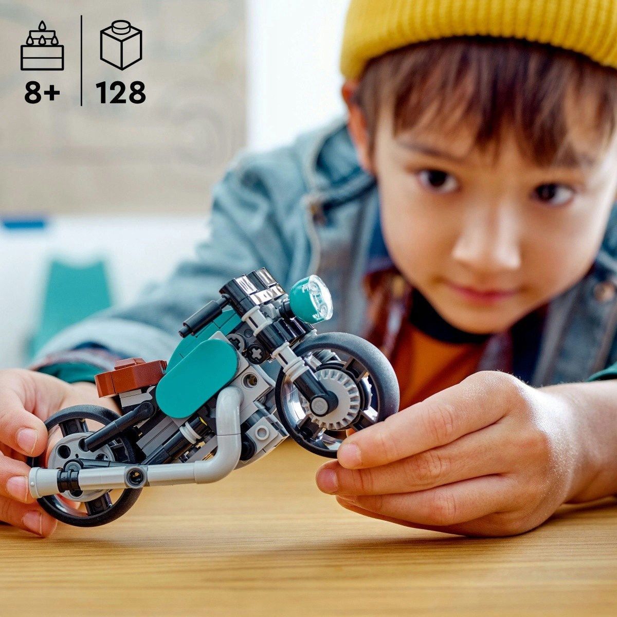 LEGO Klocki Creator 31135 Motocykl vintage Liczba elementów 128 szt.