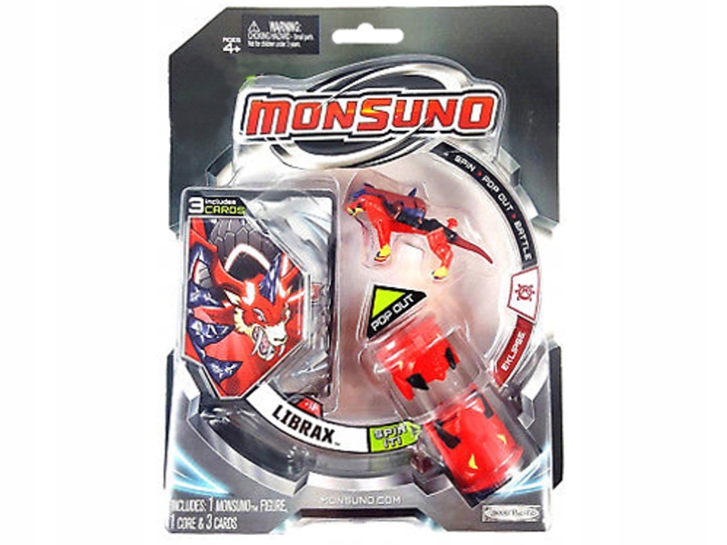 MONSUNO CORE 1-PACK LIBRAX FIGURKA RDZEŃ 3 KARTY