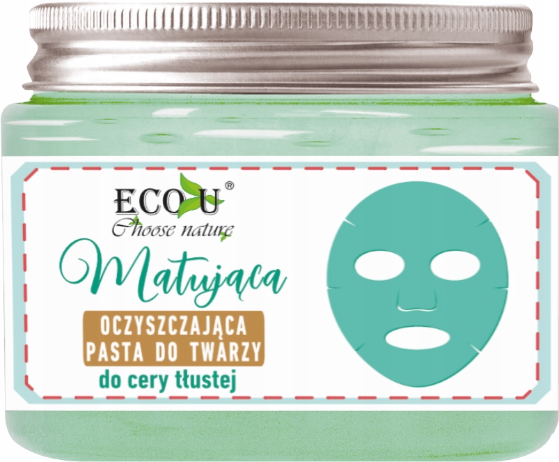 

Matująca-oczyszczająca pasta do twarzy 150 ml Ecou