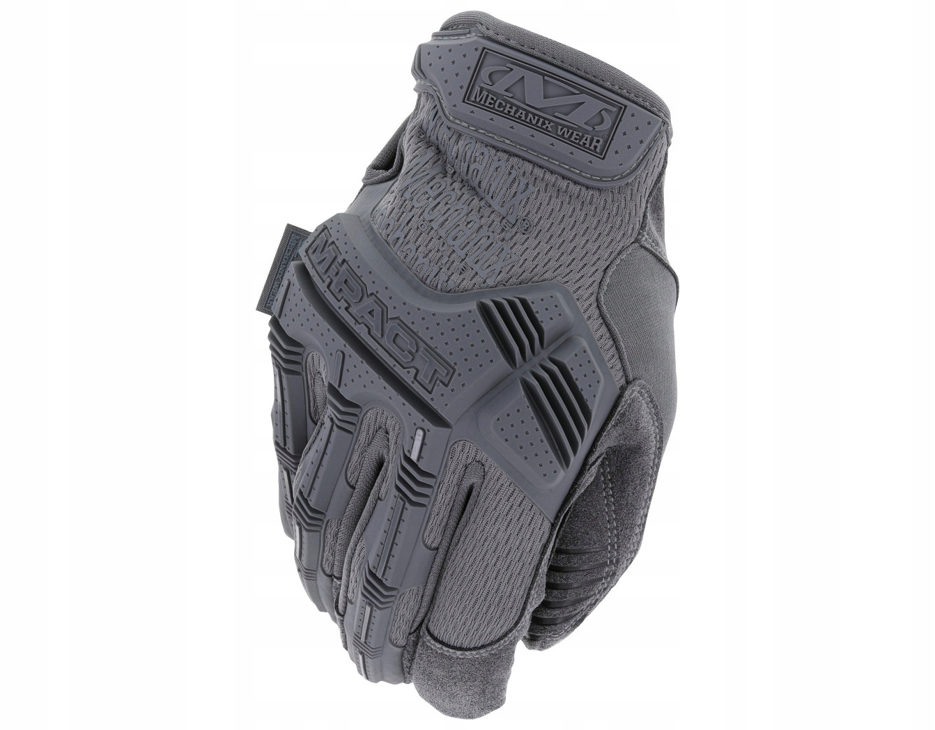 B Rękawice rękawiczki techniczne Mechanix Wear M-Pact Wolf Grey L