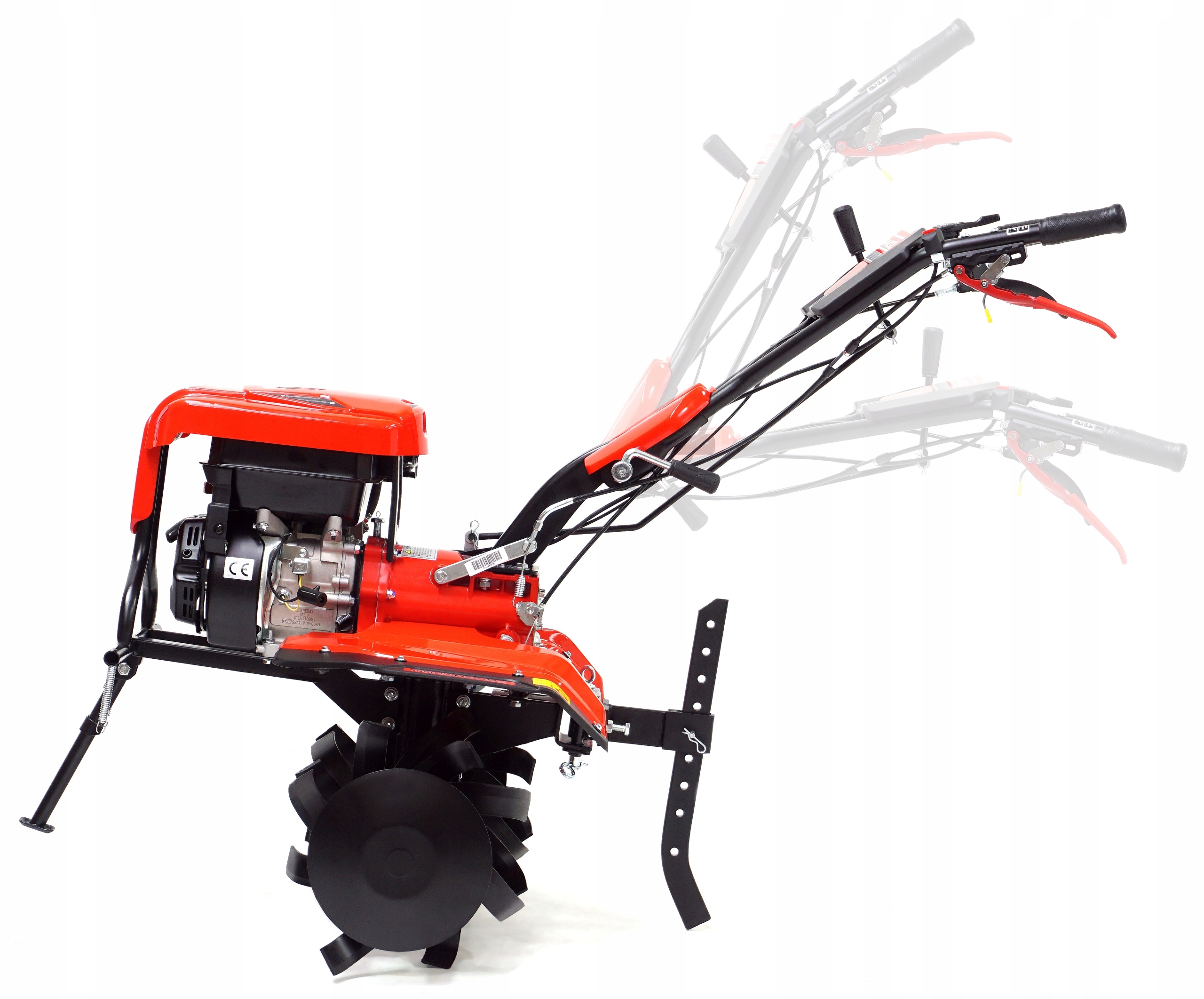 GIGANT GLEBOGRYZARKA Hortmasz 7.0KM DZIK 100cm ŻELIWO+PŁUG OBROTOWY+KOŁA XL Szerokość robocza 100 cm