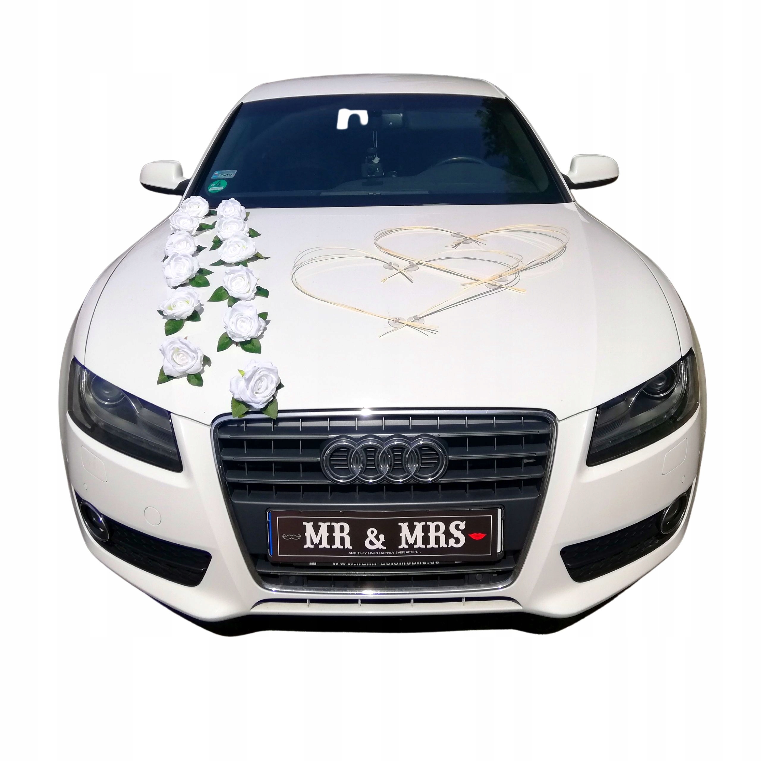

Premium Rose White Max Dekoracja Na Samochód