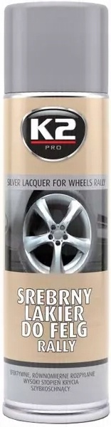 

Lakier Srebrny Do Felg Szybkoschnący Spray 500ML